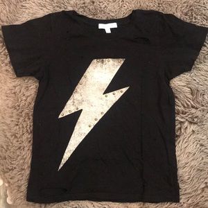 Black DAYDREAMER small t bolt shirt